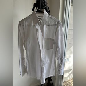 Van Heusen White Button Down